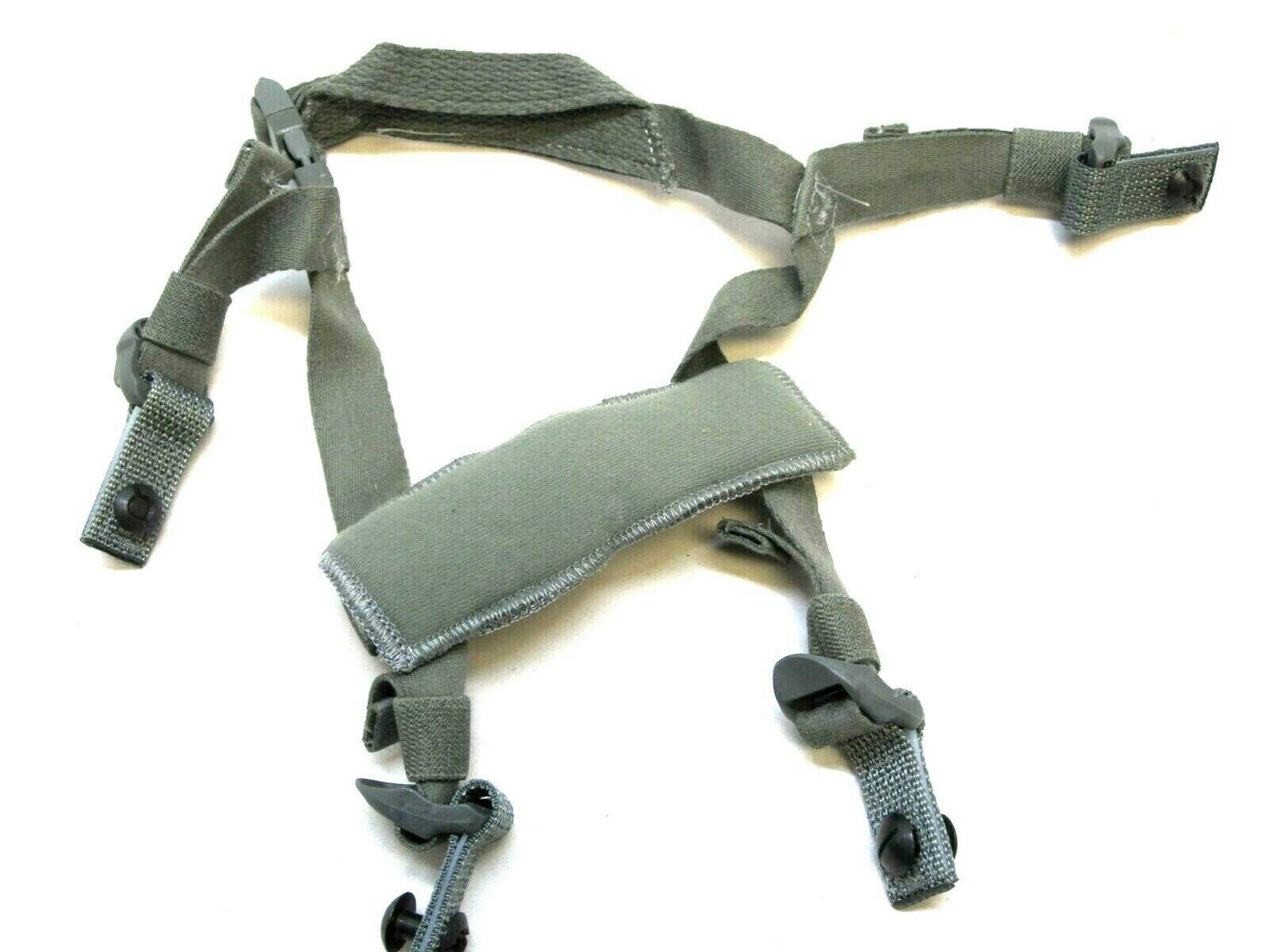 US ARMY CHIN STRAP ADVANCED COMBAT HELMET 4 POINT CHINSTRAP w. BOLTS/SCREWS ACH - Centex Military Gear