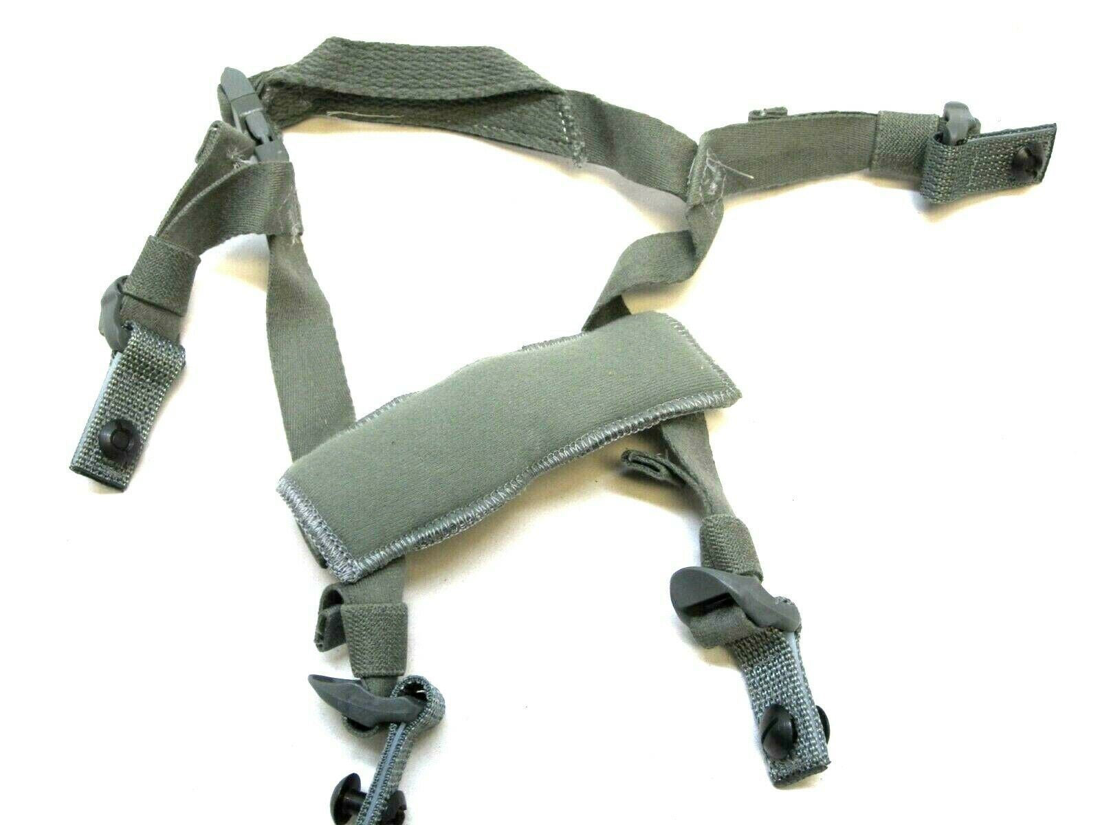 US ARMY CHIN STRAP ADVANCED COMBAT HELMET 4 POINT CHINSTRAP w. BOLTS/SCREWS ACH - Centex Military Gear