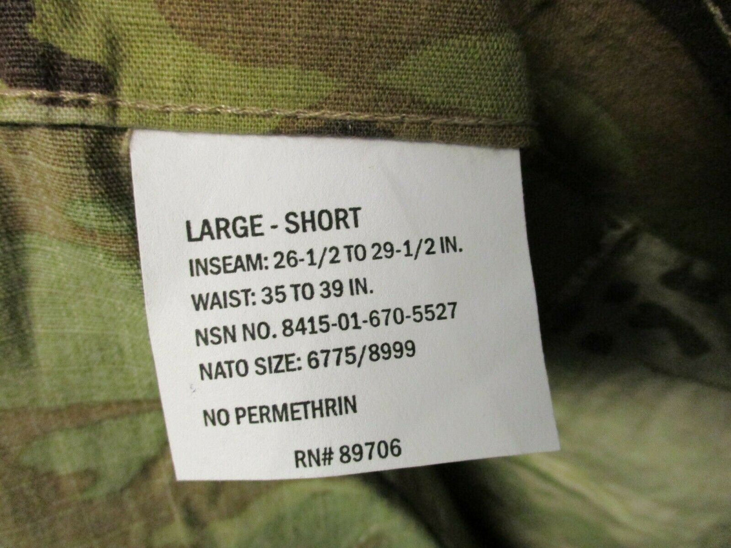 ARMY OCP USAF IMPROVED HOT WEATHER PANTS COMBAT UNIFORM JUNGLE TROUSER SCORPION - Centex Military Gear