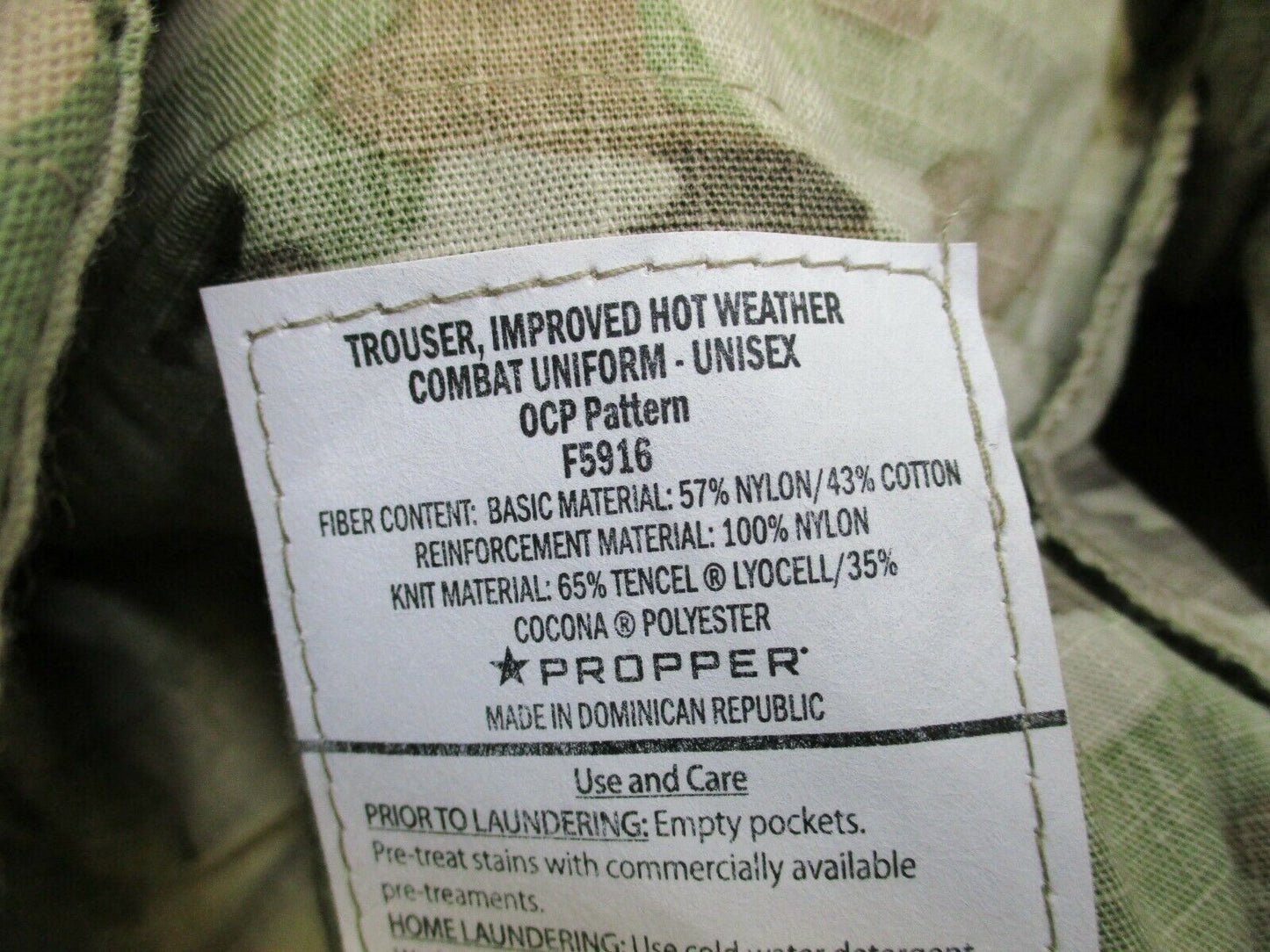 ARMY OCP USAF IMPROVED HOT WEATHER PANTS COMBAT UNIFORM JUNGLE TROUSER SCORPION - Centex Military Gear