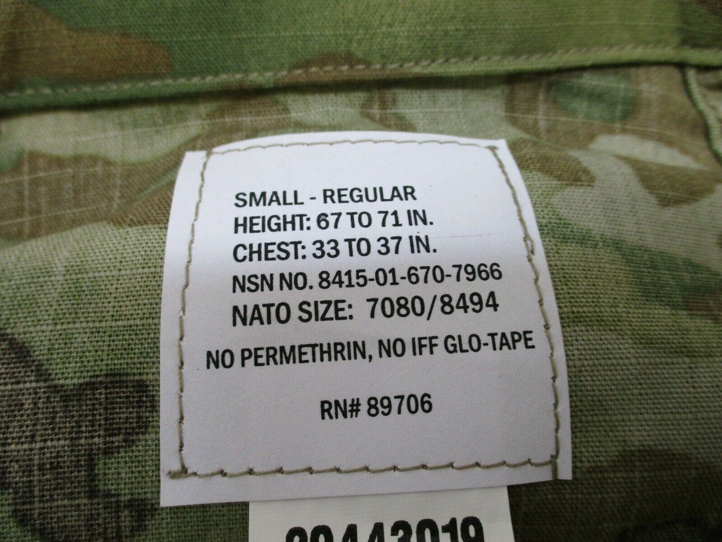 ARMY OCP USAF COMBAT UNIFORM IMPROVED HOT WEATHER COAT JUNGLE SHIRT TOP SCORPION - Centex Military Gear