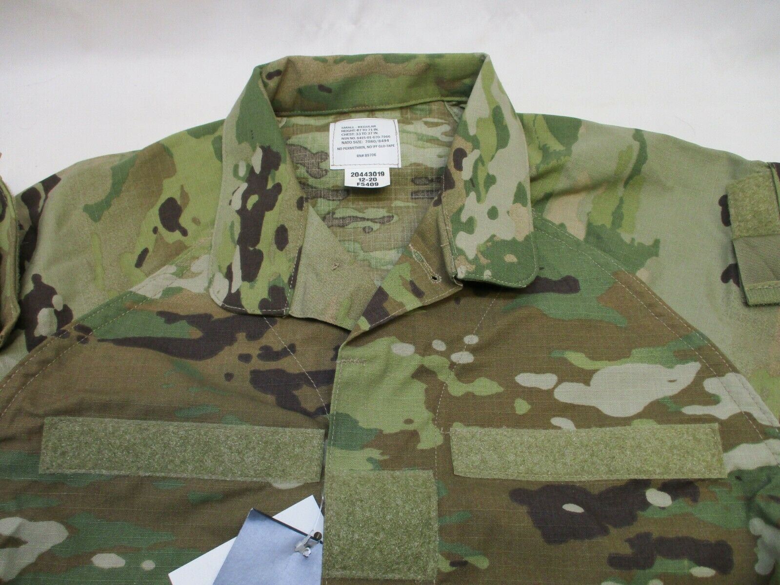 ARMY OCP USAF COMBAT UNIFORM IMPROVED HOT WEATHER COAT JUNGLE SHIRT TOP SCORPION - Centex Military Gear