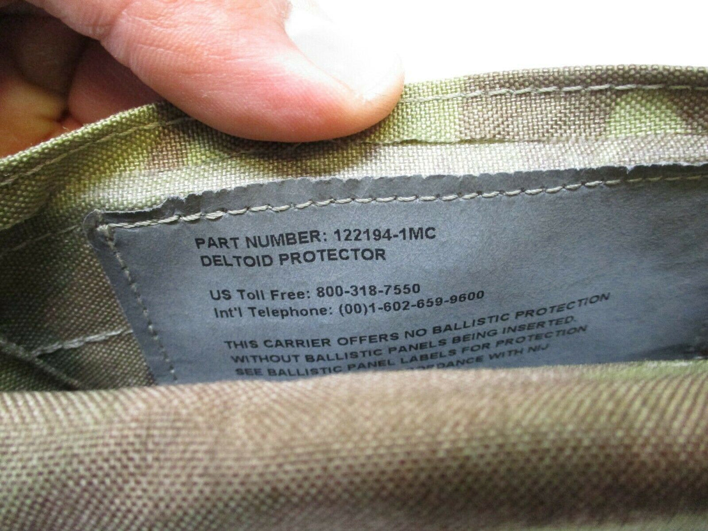 1 set BAE Systems ECLiPSE RBAV MSAP Deltoid Armor Carriers multicam (OCP) NEW