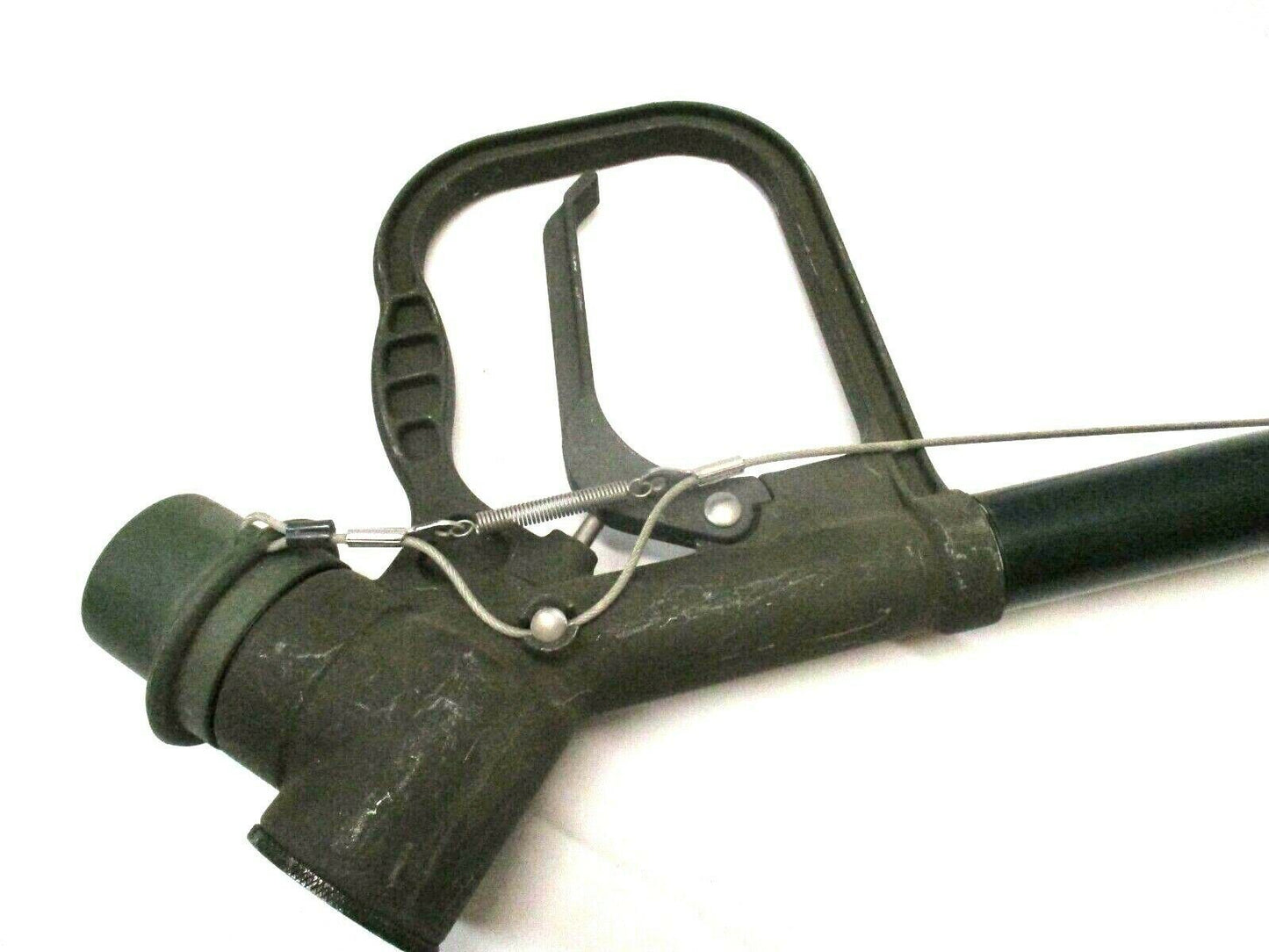 (USED) WIGGENS GRAVITY FILL ADAPTER REFUELING NOZZLE FUEL PUMP HANDLE MILITARY