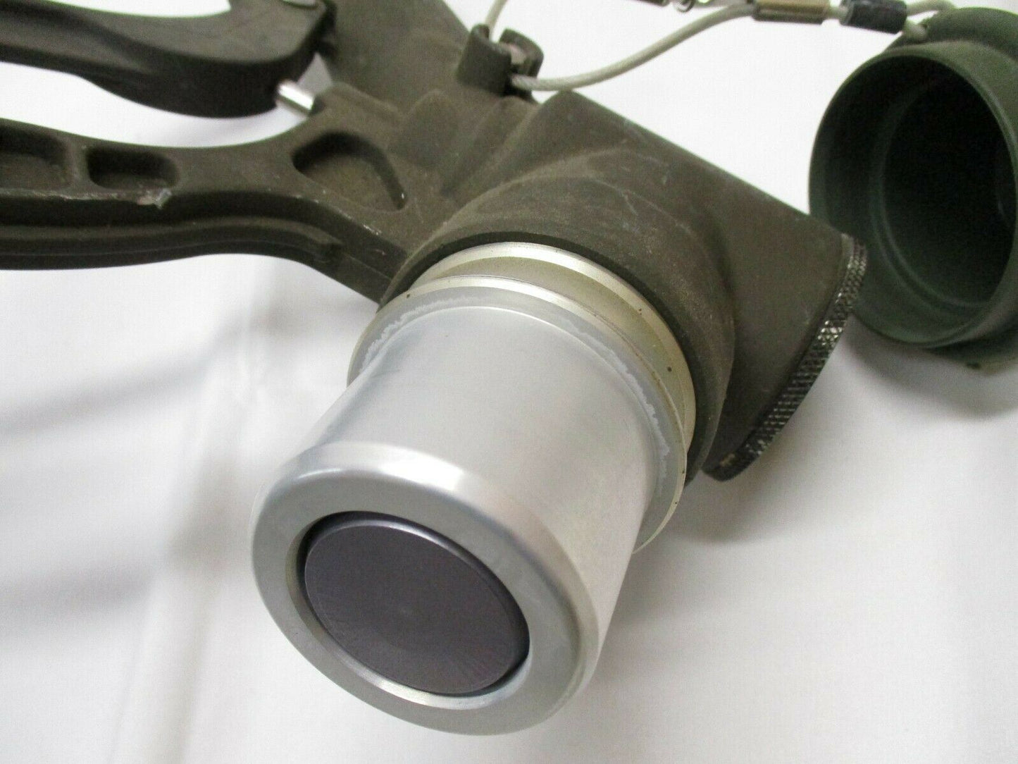 (USED) WIGGENS GRAVITY FILL ADAPTER REFUELING NOZZLE FUEL PUMP HANDLE MILITARY