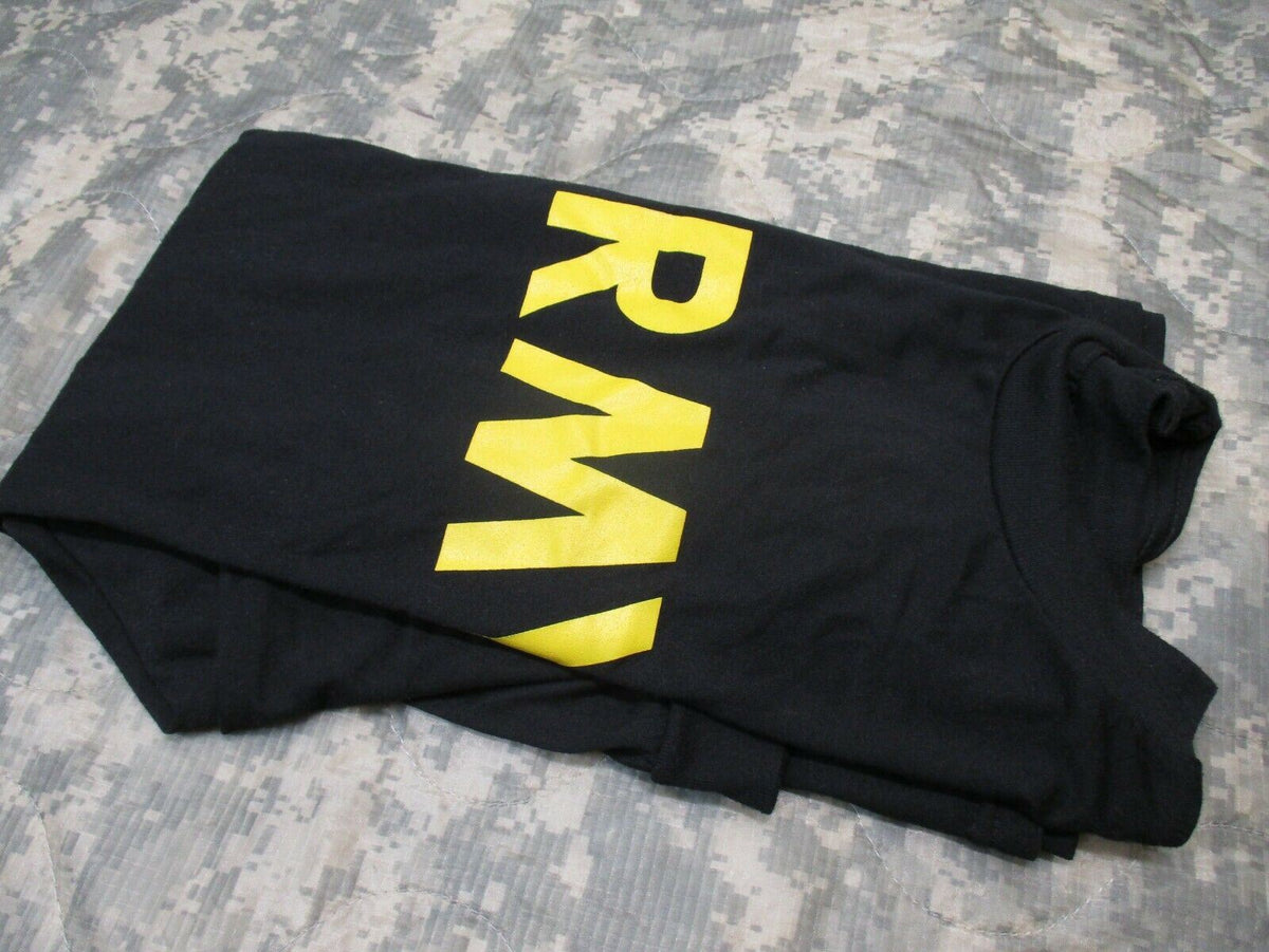 US Army APFU Black Long Sleeve PT Shirt Small XS Physical Training Tee
