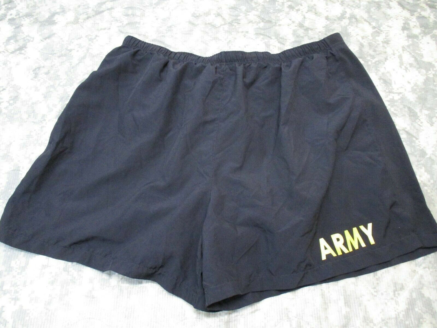 BLACK US ARMY PT SHORTS APFU TRUNKS PHYSICAL FITNESS TRAINING UNIFORM USGI SHORT - Centex Military Gear