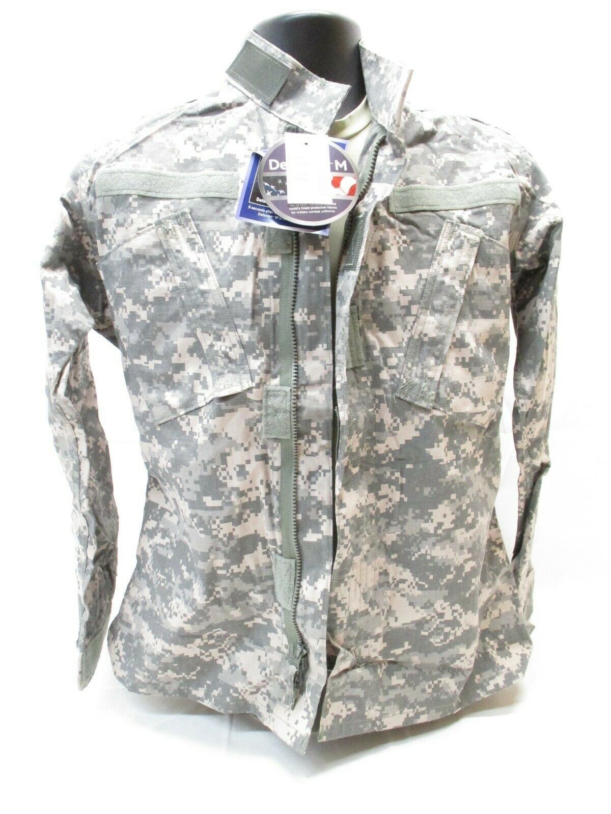 NEW US ARMY ISSUE COMBAT UNIFORM TOP FRACU FLAME RESISTANT SHIRT DIGITAL CAMO - Centex Military Gear