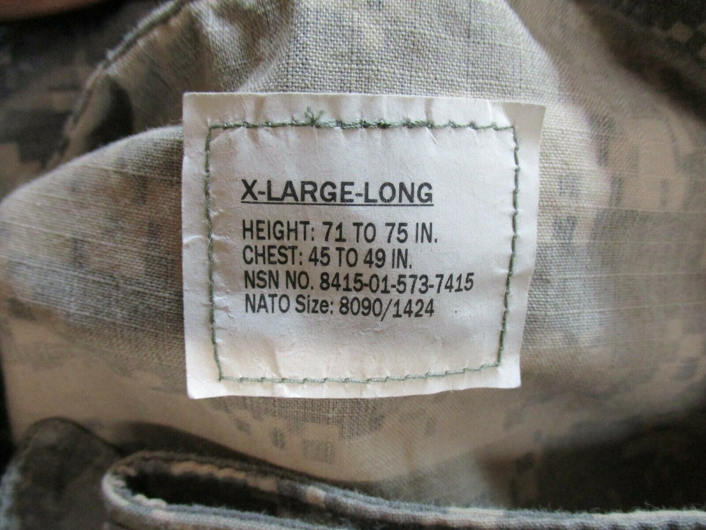 NEW US ARMY ISSUE COMBAT UNIFORM TOP FRACU FLAME RESISTANT SHIRT DIGITAL CAMO - Centex Military Gear