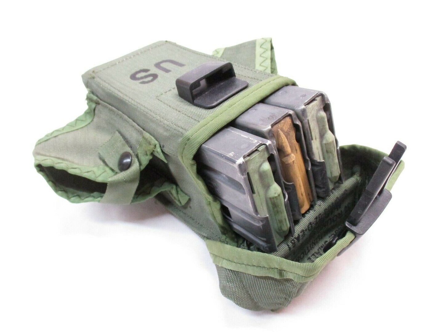 US Army Alice LC-1 Small Arms 30 Round Magazine Case/Pouch 8465-00-001-6482 New