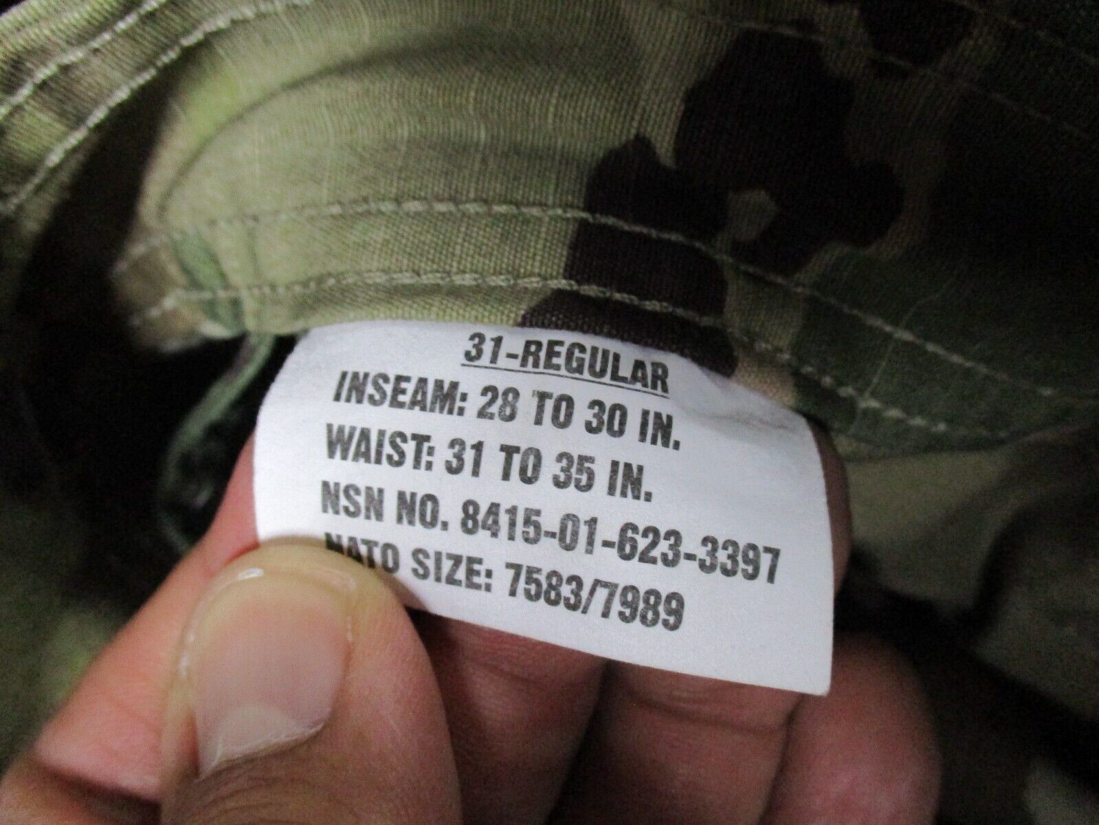USGI ARMY OCP WOMEN'S TROUSER COMBAT UNIFORM PANTS FEMALE NON-FR NORMAL MATERIAL - Centex Military Gear