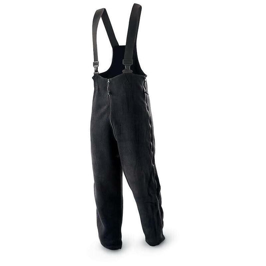 NEW US MILITARY BLACK POLARTEC COLD WEATHER FLEECE OVERALL BIB SNOW PANTS 200 - Centex Military Gear