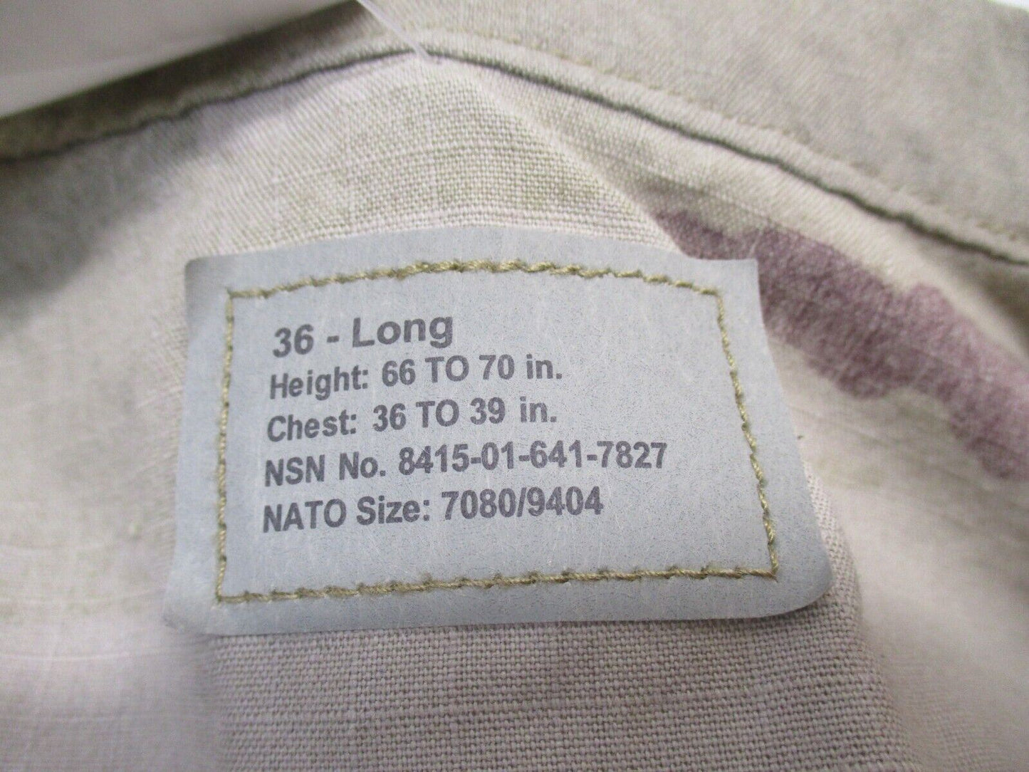 USGI ARMY AIR FORCE FEMALE COMBAT UNIFORM TOP 36-LONG FLAME RESISTANT OCP ACUs