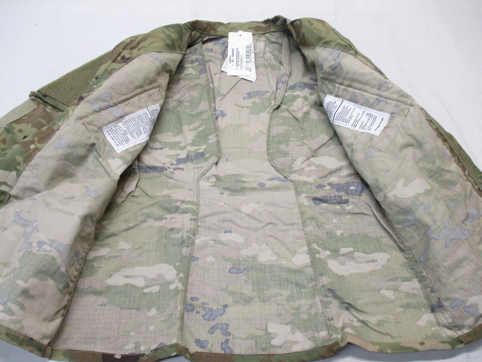 USGI COAT FEMALE UNIFORM SHIRT ARMY COMBAT UNIFORM OCP SCORPION TOP INSECT GUARD - Centex Military Gear