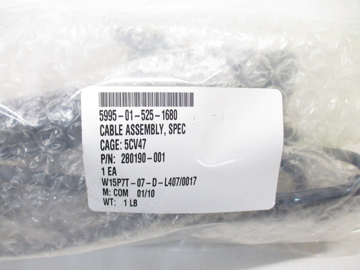 NEW BOSE TRIPORT MILITARY HEADSET BOOM MIC PART w. PUSH TO TALK SWITCH PTT CABLE