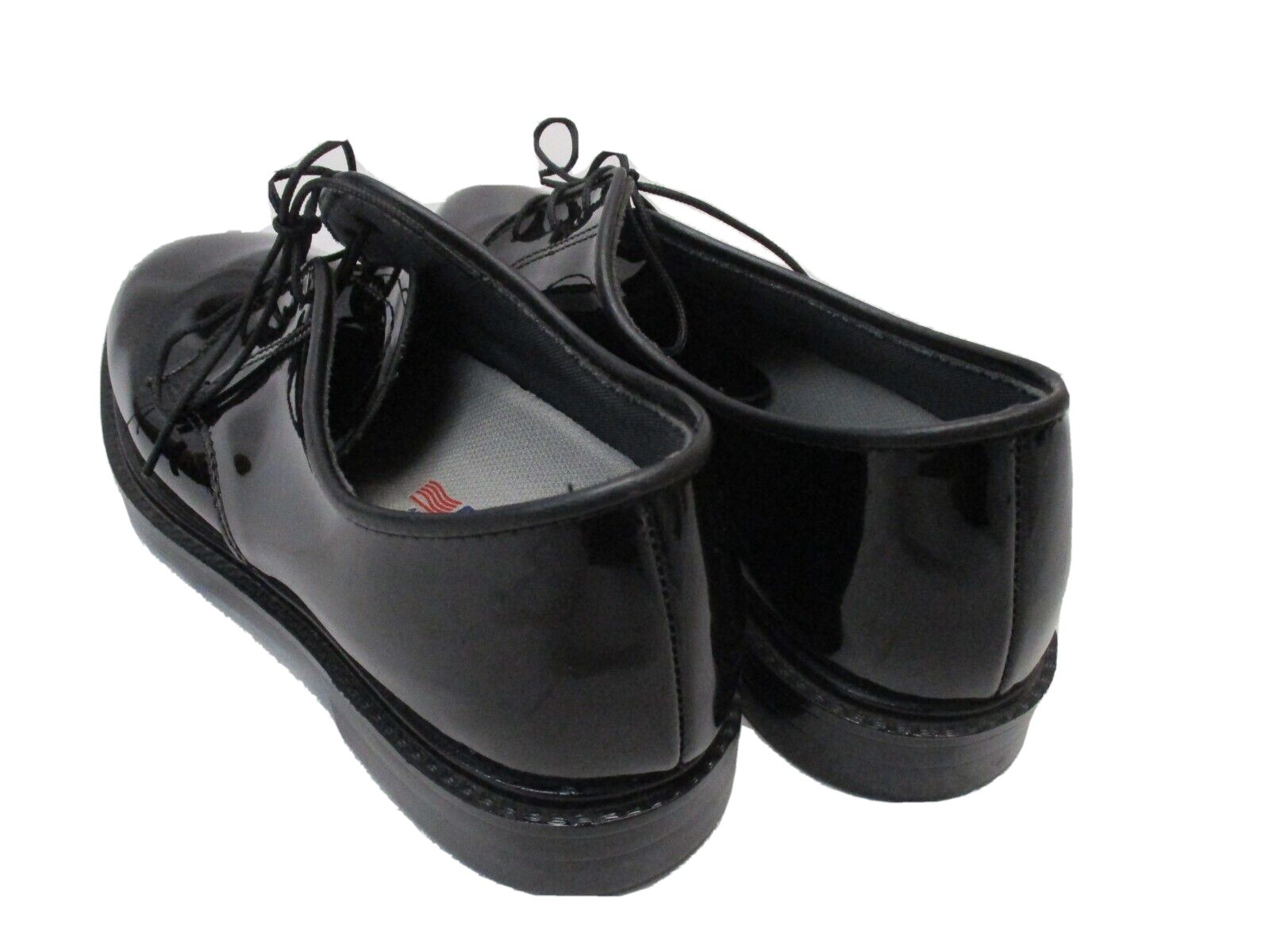 WOMENS US ARMY MILITARY DRESS SHOES OXFORD HIGH GLOSS BLACK SERVICE UNIFORM ASUs - Centex Military Gear