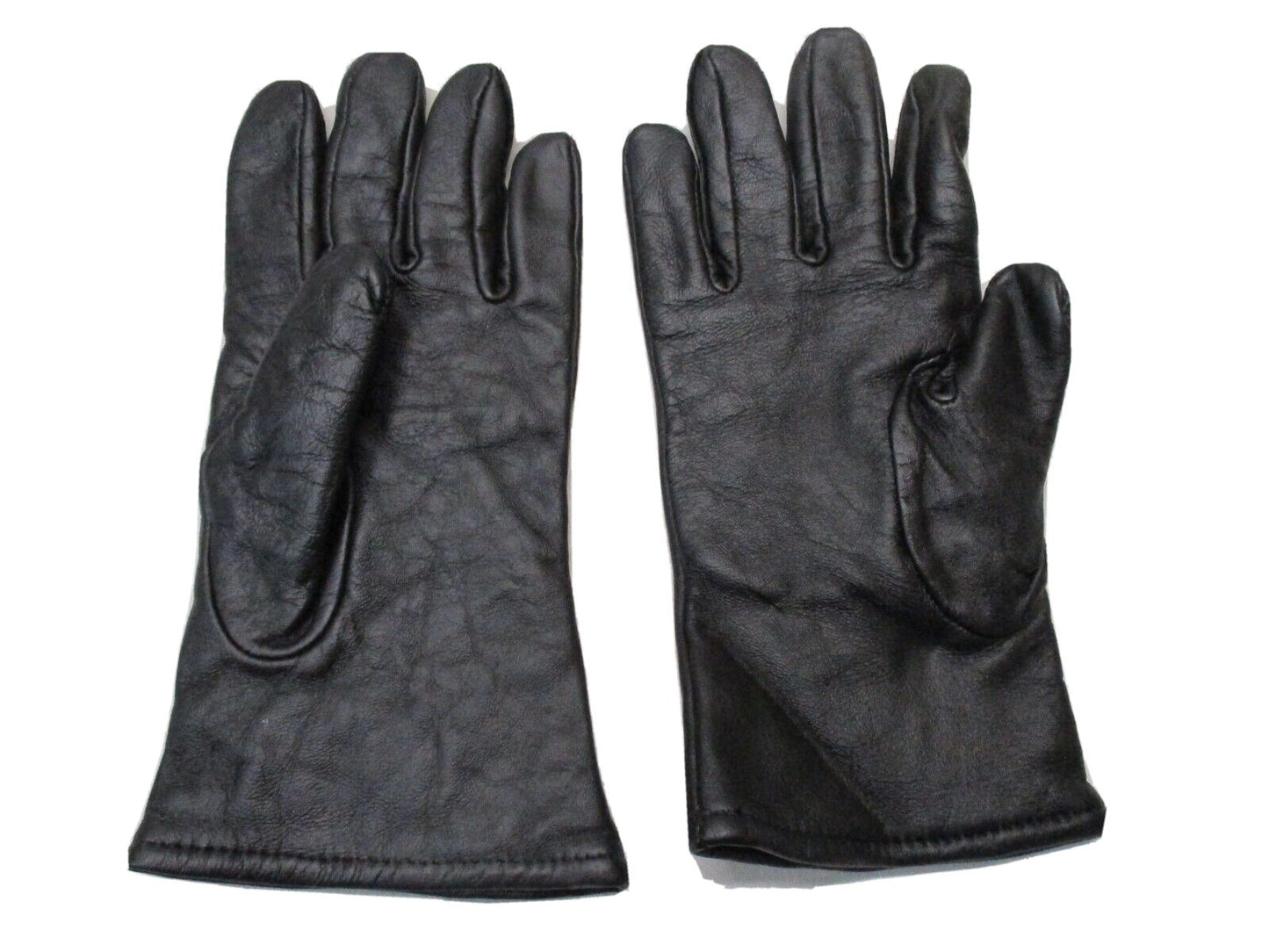 USGI BLACK MILITARY DRESS UNIFORM LEATHER GLOVES 50% WOOL LINING SERVICE UNIFORM - Centex Military Gear