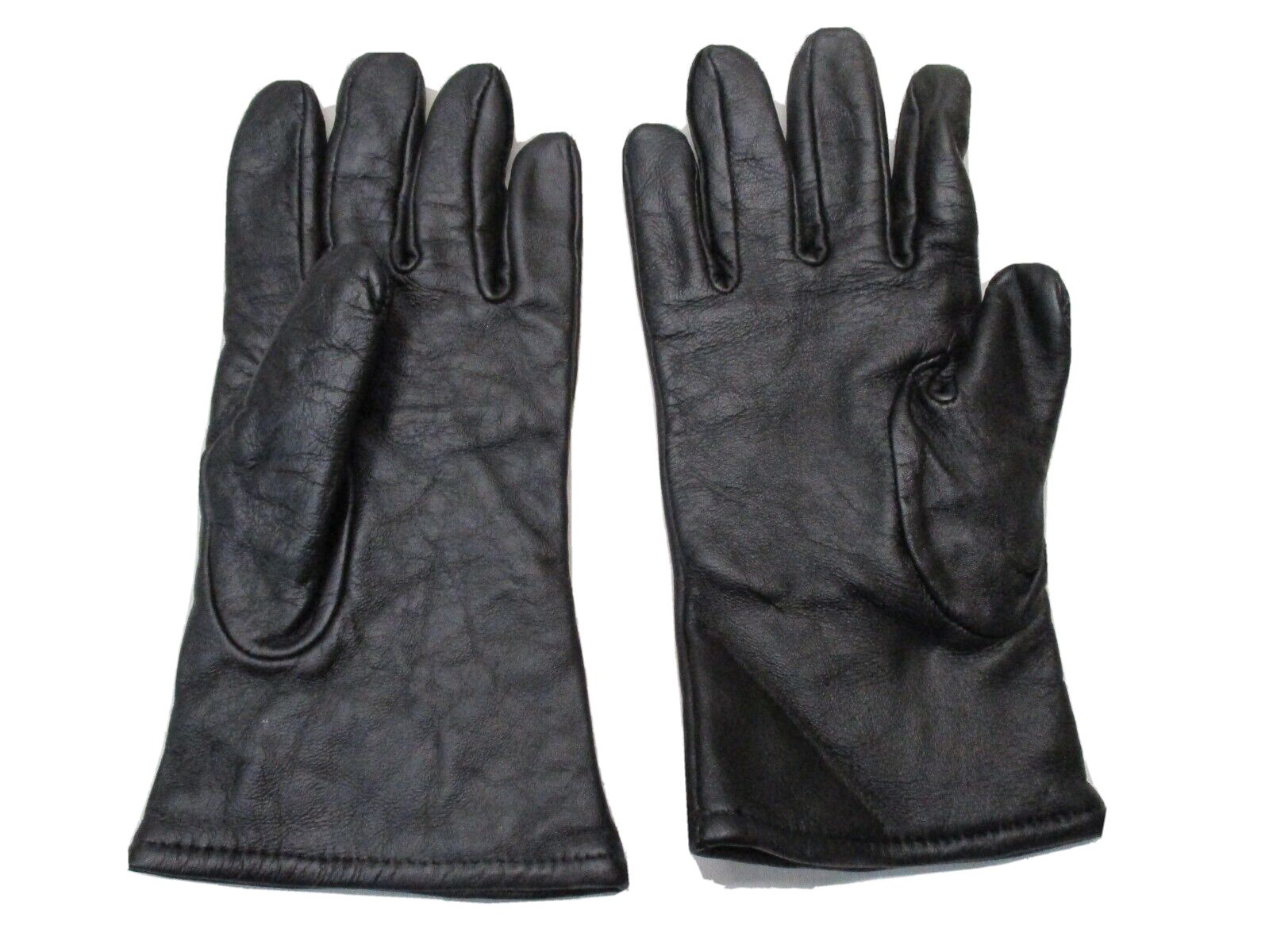 USGI BLACK MILITARY DRESS UNIFORM LEATHER GLOVES 50% WOOL LINING SERVICE UNIFORM - Centex Military Gear