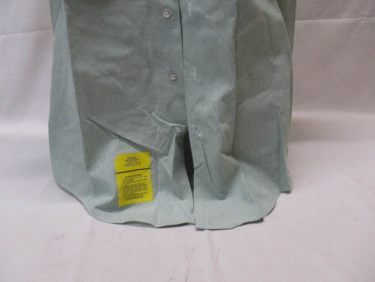 US ARMY ISSUE CLASS A DRESS UNIFORM SHORT SLEEVE UNDERSHIRT GREEN 415 BUTTON-UP - Centex Military Gear