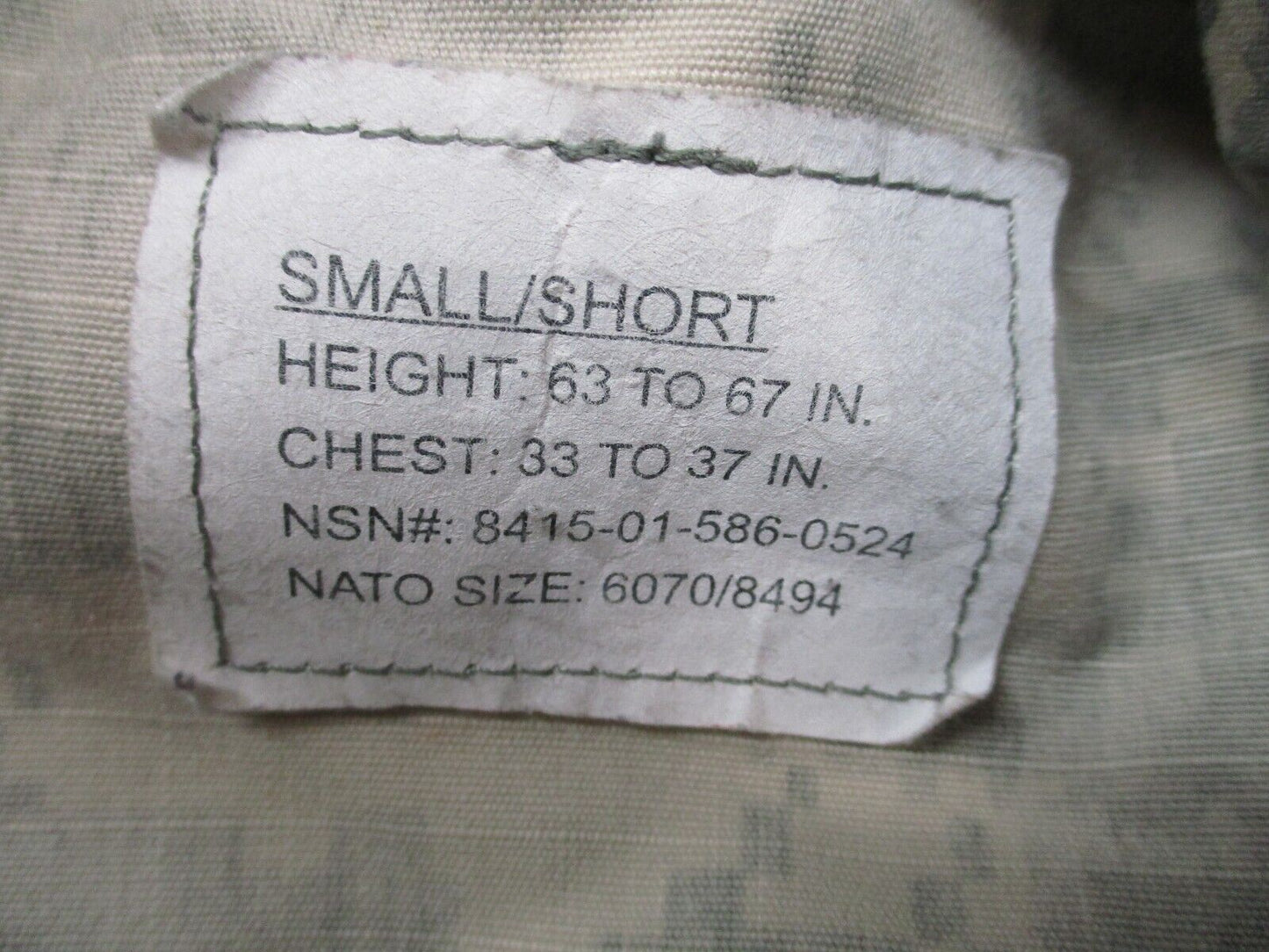 LOT OF (4) ARMY COMBAT UNIFORM SHIRTS ACU DIGITAL COATS UCP TOPS 4 PACK DIGICAM - Centex Military Gear