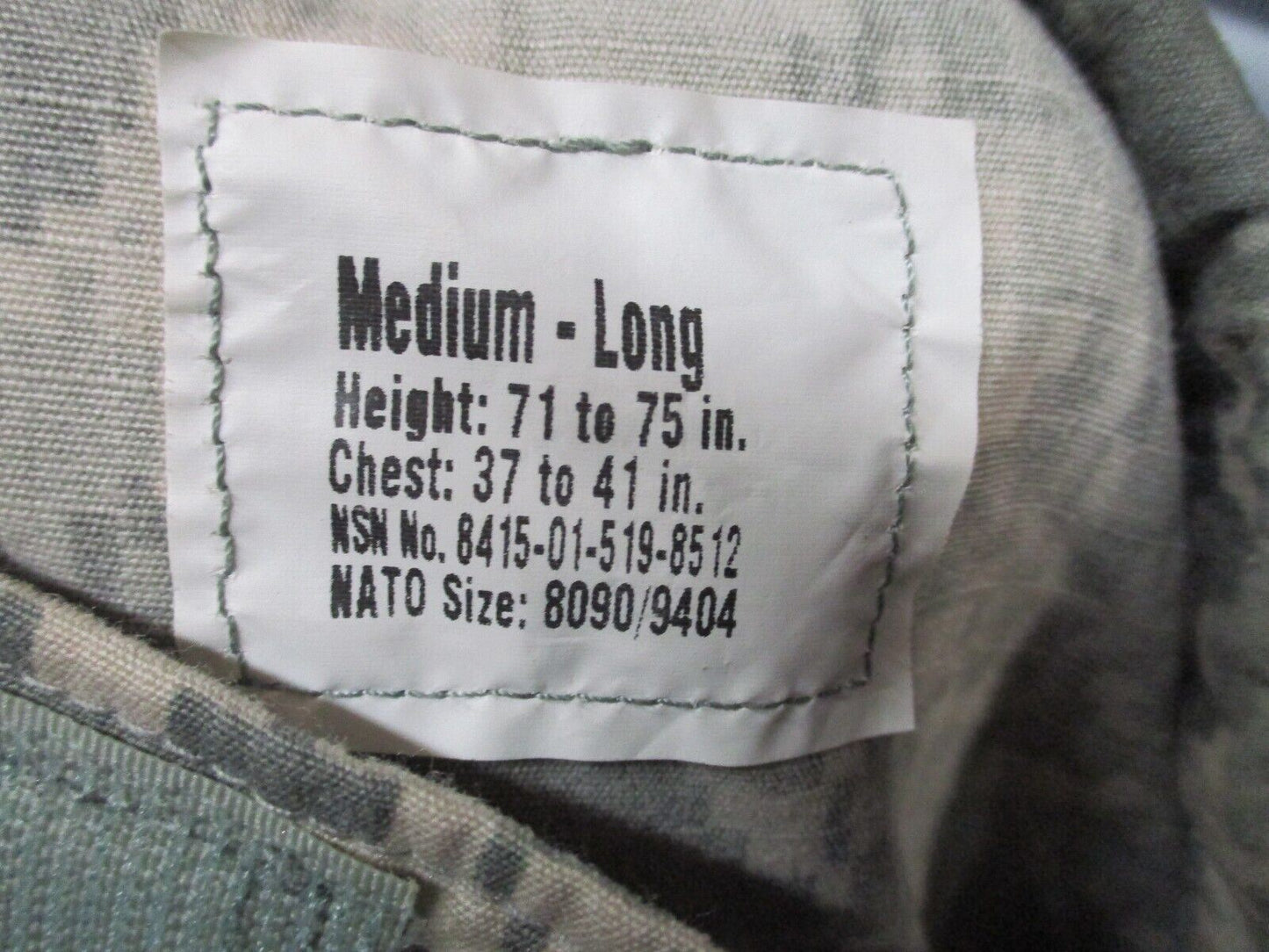 LOT OF (4) ARMY COMBAT UNIFORM SHIRTS ACU DIGITAL COATS UCP TOPS 4 PACK DIGICAM - Centex Military Gear
