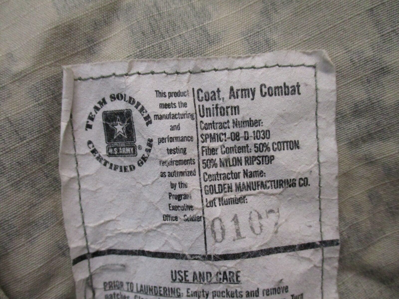 LOT OF (4) ARMY COMBAT UNIFORM SHIRTS ACU DIGITAL COATS UCP TOPS 4 PACK DIGICAM - Centex Military Gear