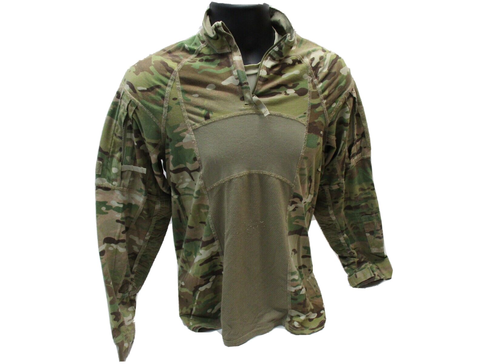 US ARMY OCP MULTICAM COMBAT SHIRT TYPE II ADVANCED 1/4 ZIP TOP FLAME RESISTANT - Centex Military Gear
