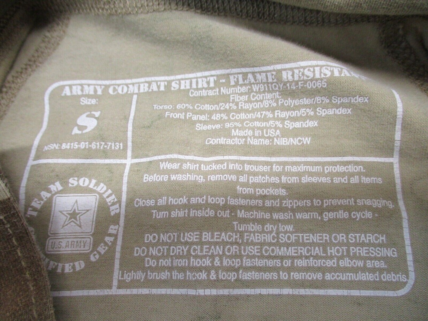 US ARMY OCP MULTICAM COMBAT SHIRT TYPE II ADVANCED 1/4 ZIP TOP FLAME RESISTANT - Centex Military Gear