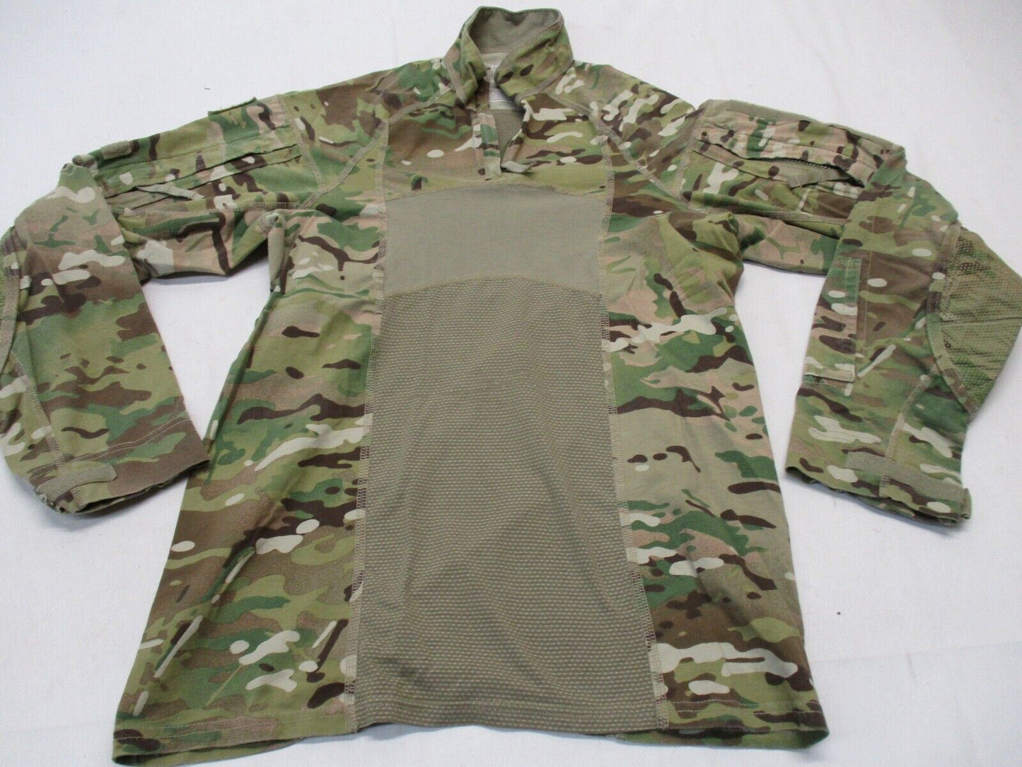 US ARMY OCP MULTICAM COMBAT SHIRT TYPE II ADVANCED 1/4 ZIP TOP FLAME RESISTANT - Centex Military Gear