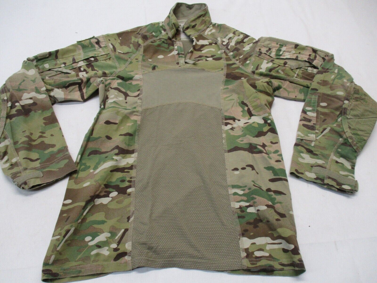 US ARMY OCP MULTICAM COMBAT SHIRT TYPE II ADVANCED 1/4 ZIP TOP FLAME RESISTANT - Centex Military Gear