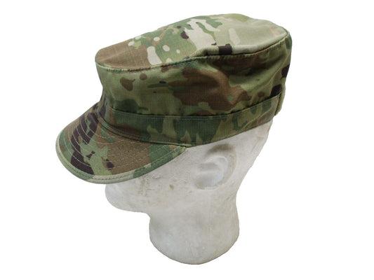 USGI ARMY PATROL CAP SCORPION PATTERN COMBAT UNIFORM HAT PC HEADGEAR (USED)
