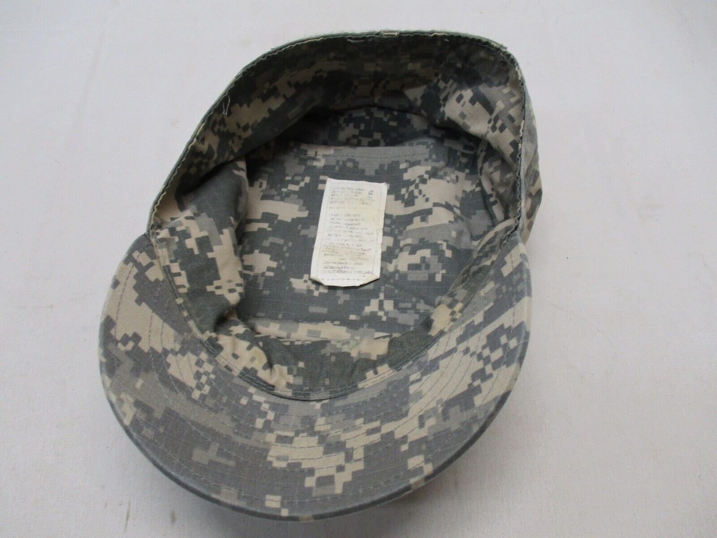 USGI ARMY PATROL CAP DIGITAL ACU UCP COMBAT UNIFORM HAT PC HEADGEAR (USED)