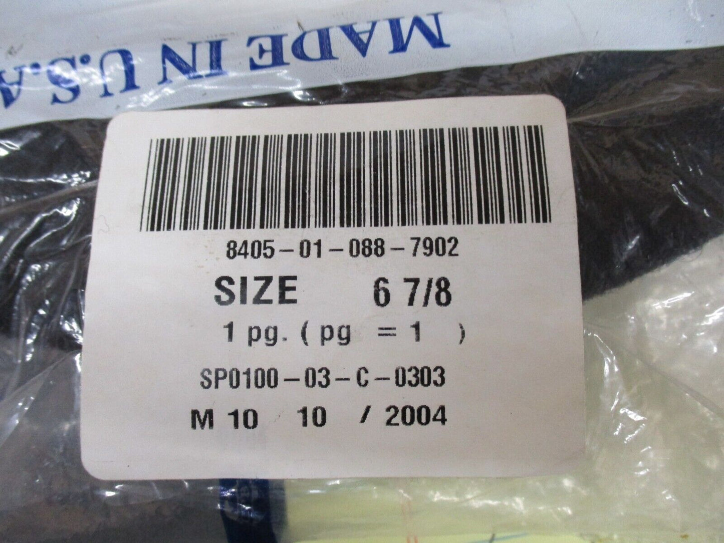 NOS USGI ARMY 100% WOOL BLACK BERET COMMANDO HEADGEAR MILITARY HAT w. FLASH