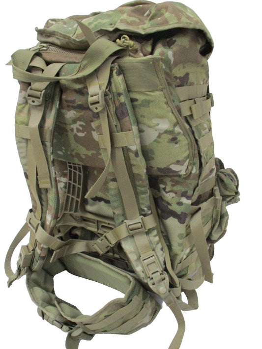 USGI ARMY OCP LARGE MOLLE II RUCKSACK 4000 MULTICAM FIELD PACK w FRAME & BELT