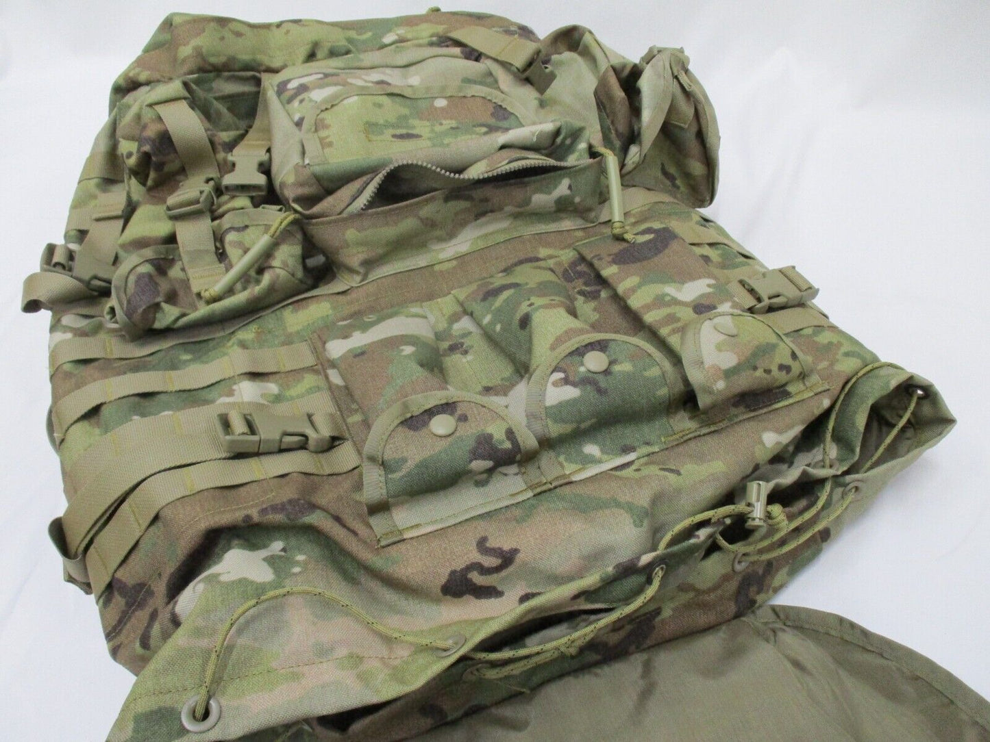 USGI ARMY OCP LARGE MOLLE II RUCKSACK 4000 MULTICAM FIELD PACK w FRAME & BELT