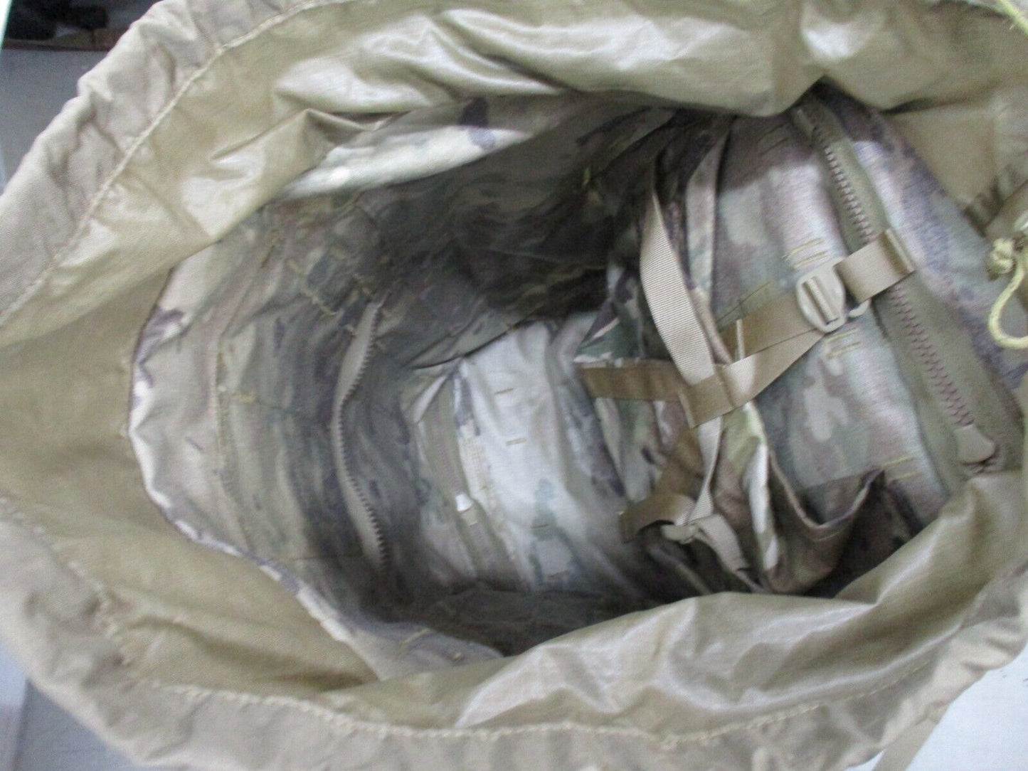 USGI ARMY OCP LARGE MOLLE II RUCKSACK 4000 MULTICAM FIELD PACK w FRAME & BELT