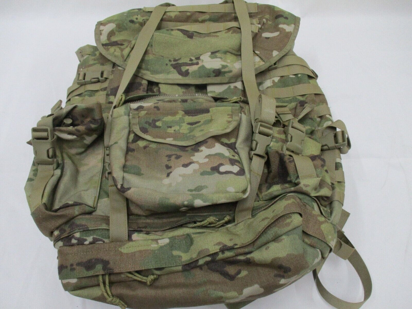 USGI ARMY OCP LARGE MOLLE II RUCKSACK 4000 MULTICAM FIELD PACK w FRAME & BELT