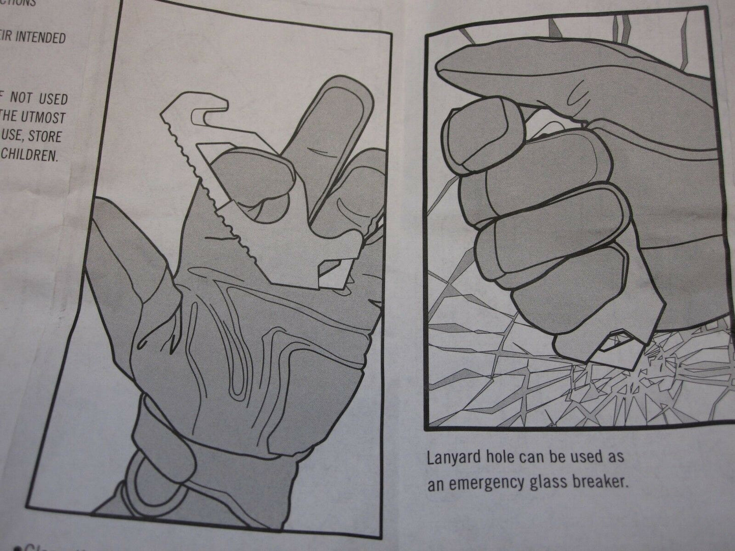 US military issue Gerber Coyote Brown strap cutter and seat belt hook knife with Army OCP camouflage pattern, by Centex Military Gear