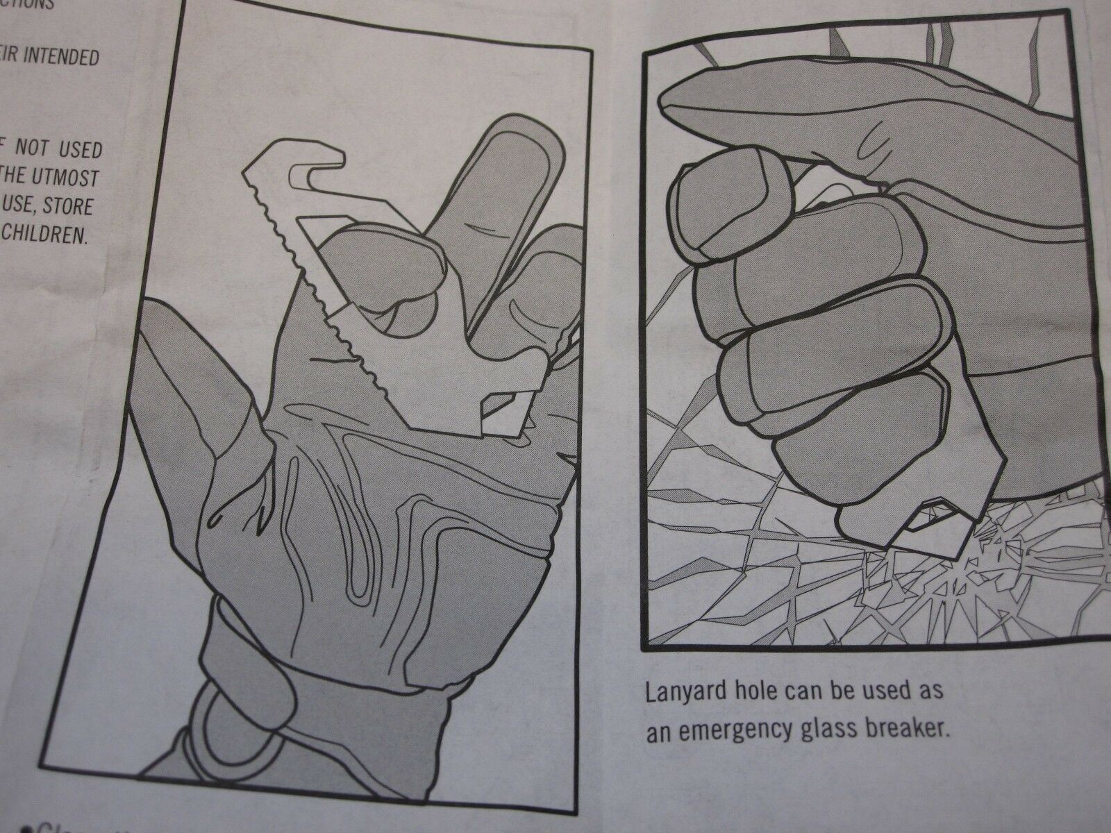 US military issue Gerber Coyote Brown strap cutter and seat belt hook knife with Army OCP camouflage pattern, by Centex Military Gear