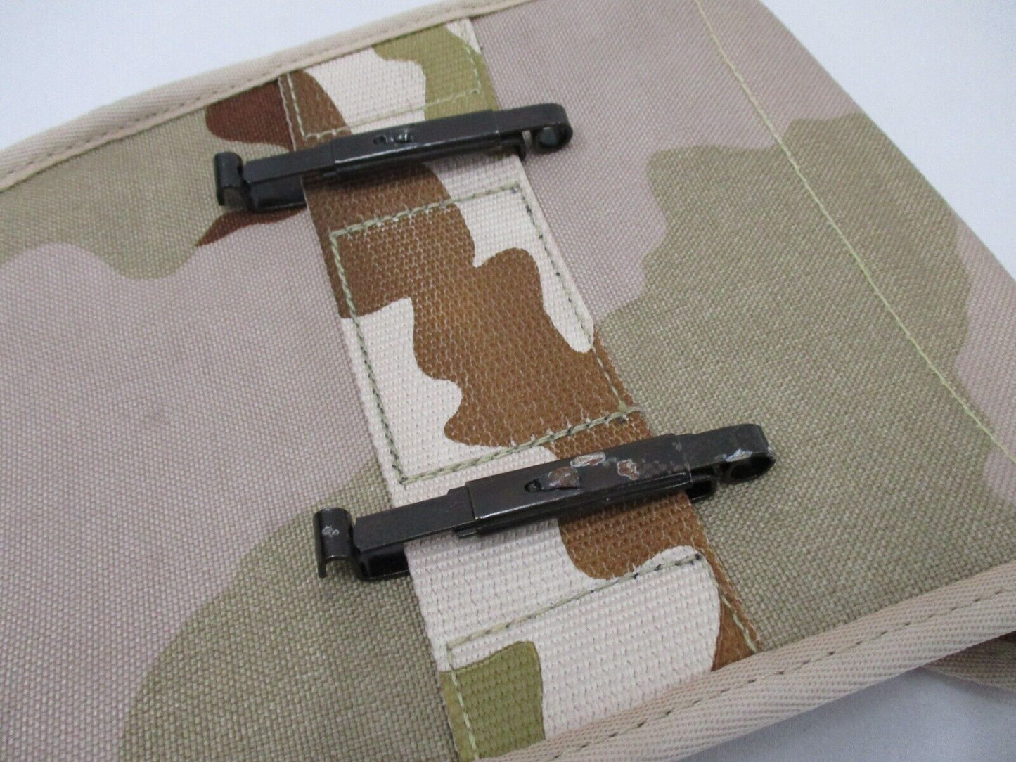 DUTCH MILITARY NATO NETHERLANDS DESERT TRI-FOLD SHOVEL BAG E-TOOL POUCH ALICE