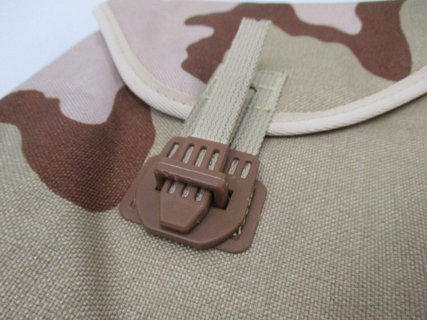 DUTCH MILITARY NATO NETHERLANDS DESERT TRI-FOLD SHOVEL BAG E-TOOL POUCH ALICE