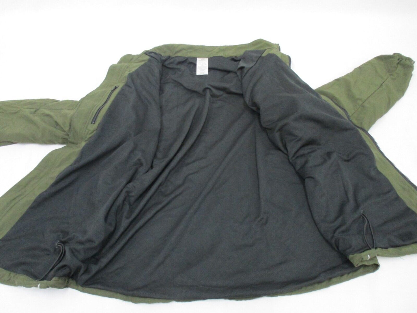 VGC USMC OD GREEN PT JACKET MARINES COAT WINDBREAKER TOP MEDIUM/LONG REFLECTIVE