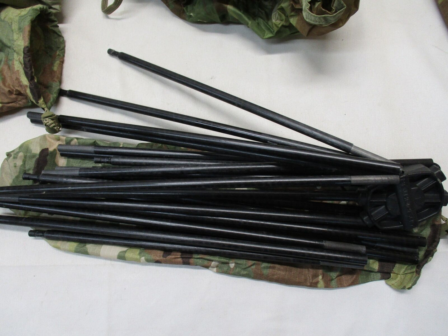 US ARMY COMBAT TENT ONE MAN SHELTER LITEFIGHTER OCP MULTICAM SCORPION (USED)