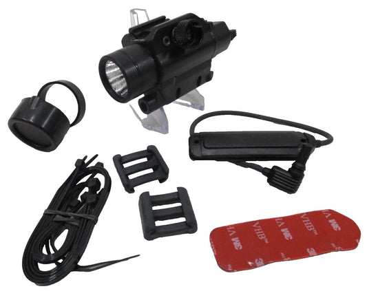 STREAMLIGHT TLR-VIR 1 PISTOL/RIFLE RAIL MOUNT WEAPONLIGHT WHITE/IR LIGHT 300LUME - Centex Military Gear