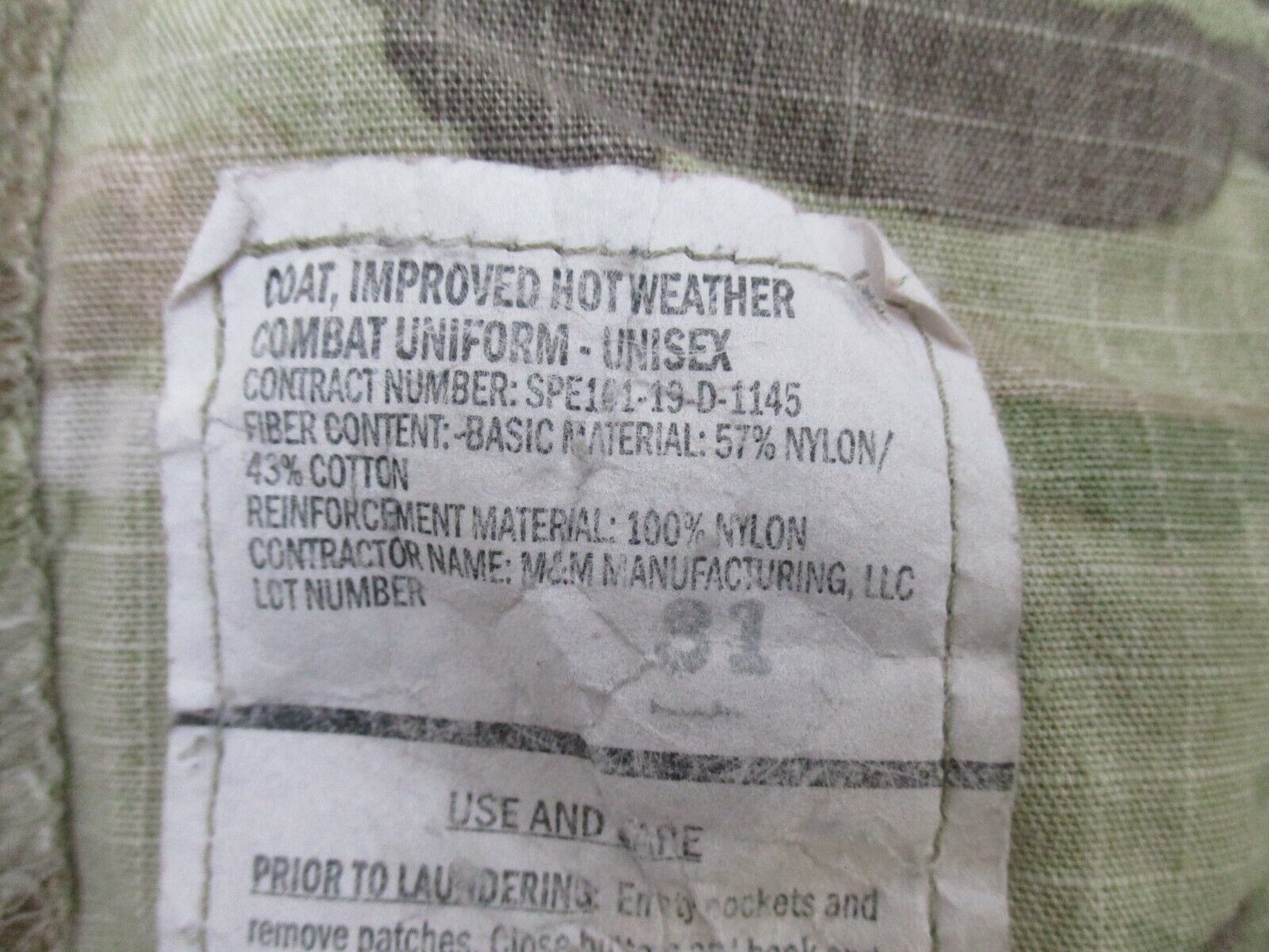 US ARMY HOT WEATHER UNIFORM TOPS IMPROVED OCP SHIRTS BDU COAT SCORPION MULTICAM - Centex Military Gear