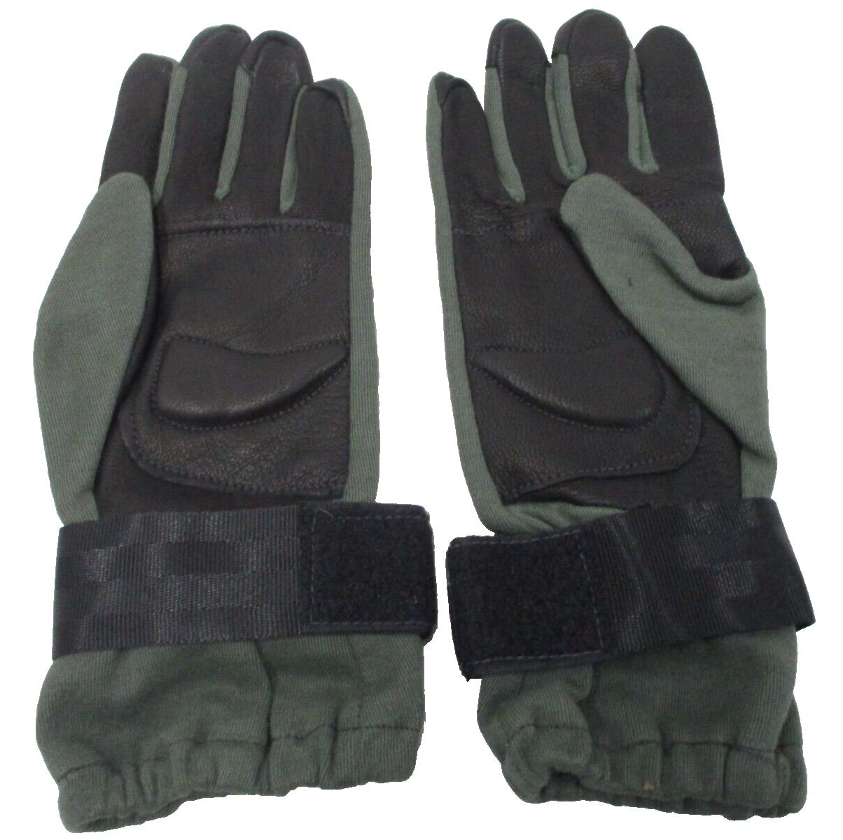 RARE US MILITARY TACTICAL GLOVES LARGE OLIVE DRAB OPERATOR GLOVE TRIGGER FINGER