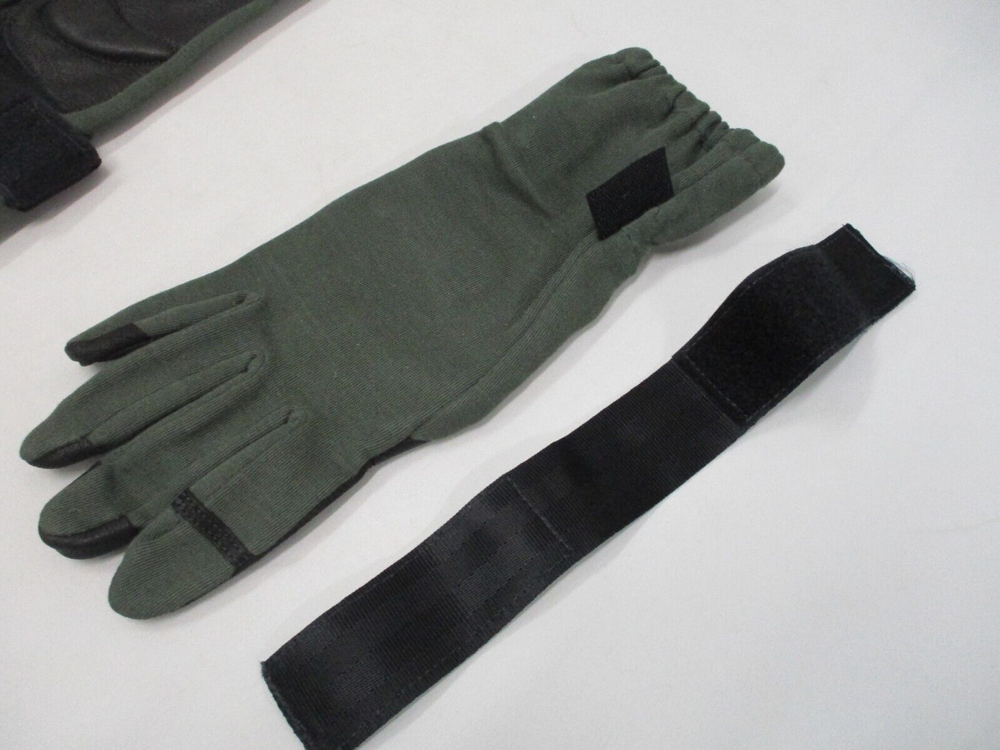 RARE US MILITARY TACTICAL GLOVES LARGE OLIVE DRAB OPERATOR GLOVE TRIGGER FINGER