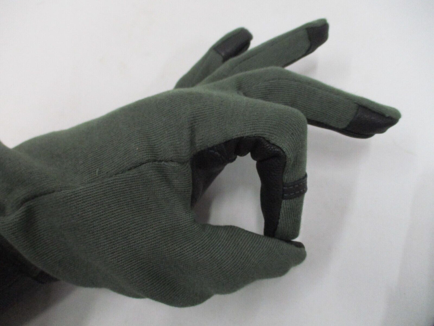 RARE US MILITARY TACTICAL GLOVES LARGE OLIVE DRAB OPERATOR GLOVE TRIGGER FINGER