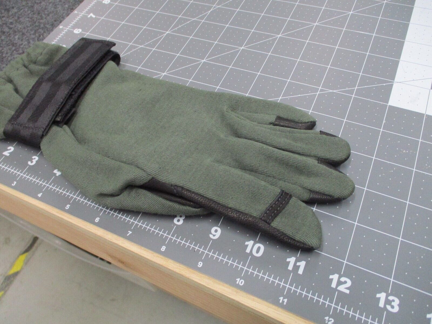 RARE US MILITARY TACTICAL GLOVES LARGE OLIVE DRAB OPERATOR GLOVE TRIGGER FINGER
