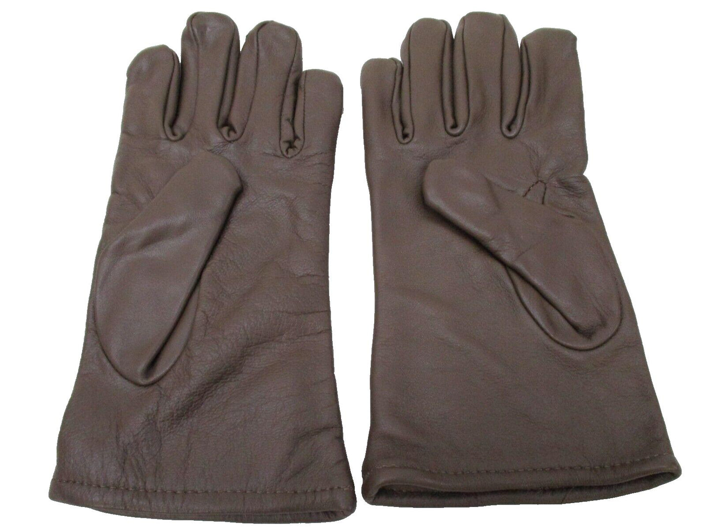 New US Army Green Service Uniform AGSU Unisex Leather Walnut Dress Gloves Large